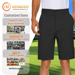 2026 O&<span class=keywords><strong>M</strong></span> OEM Custom Waterdichte Snel Droogende Casual Sport Wandel- Hardloop Cargo Herenbroek Golfbroek Heren Shorts met Zakken - Product Image 1