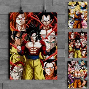 90 Desain Grosir Poster Anime 3D Manga 3D Lentikular Poster Hiasan Dinding 3D Print Berubah Gambar Poster Anime