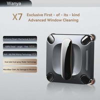 Limpiador de cristales de ventana que puede rociar líquido, Robot de limpieza de ventanas, Robot limpiador de ventanas robótico inteligente, Fensterputzroboter