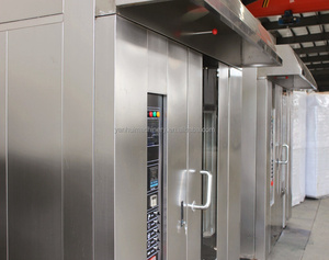 Nouveau four rotatif à convection à <span class=keywords><strong>air</strong></span> chaud industriel et commercial, 16 plateaux, diesel, 380V, avec <span class=keywords><strong>chariot</strong></span> et système d'eau - Product Image 4