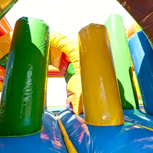 Structure gonflable commerciale en PVC, thème Western Cowboy Cactus, avec toboggan et aire de saut, pour enfants, idéale pour la <span class=keywords><strong>location</strong></span> de fêtes Western - Product Image 2