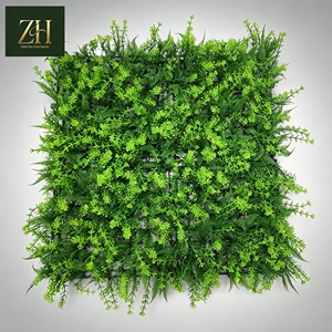 Panneau mural en fausse plante de fougère artificielle, carrelage mural pour <span class=keywords><strong>la</strong></span> décoration de <span class=keywords><strong>la</strong></span> maison, du jardin et du fond mural - Product Image 1
