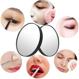Oval <b>Makeup</b> Mirror 10X Magnification Portable <b>Compact</b> Mirror For Facial Care And Beauty Application - Product Image 1
