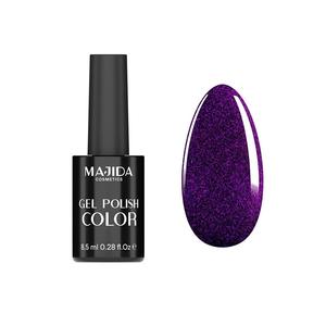 มาจิดา เจล โพลิช คัลเลอร์ 8.5 มล. สีม่วงกลิตเตอร์ ยูวี เจล - Product Image 1