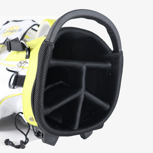 <span class=keywords><strong>Sac</strong></span> <span class=keywords><strong>de</strong></span> <span class=keywords><strong>golf</strong></span> matelassé en toile <span class=keywords><strong>de</strong></span> qualité supérieure avec support, 5 compartiments, <span class=keywords><strong>imperméable</strong></span>, léger, pour hommes et femmes, logo personnalisé - Product Image 3