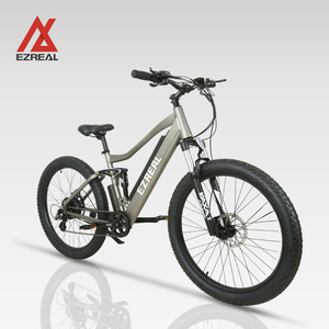 <span class=keywords><strong>EZREAL</strong></span> รถจักรยานไฟฟ้าคุณภาพสูงจักรยานเสือภูเขา E Bike Mtb Ebike-B ระบบกันสะเทือนแบบเต็ม E-Bike พร้อมกรอบอลูมิเนียมอัลลอยด์ - Product Image 2