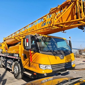 Grúa sobre orugas usada QY25K5A de 25 toneladas, año 2018, con PLC, motor, caja de cambios y bomba, maquinaria de construcción - Product Image 1