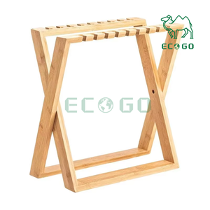 Foldable Table Top Hanging <b>Upside</b> <b>Down</b> <b>Glass</b> Hanger Wooden <b>Wine</b> <b>Glass</b> Holder - Product Image 1