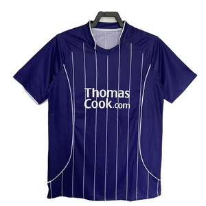 Camiseta Retro de Fútbol de Verano 2007/08 del City, Uniforme de Manga Corta para Competencias de Clubes Europeos con Secado Rápido - Product Image 1