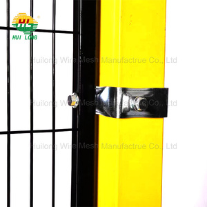 An toàn công nghiệp hàng rào thép máy bảo vệ bảng điều khiển robot trượt mở Phong Cách An ninh xây dựng cổng/Dây áp lực tự nhiên - Product Image 3