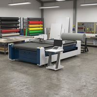 Cortadora Oscilante CNC de Alta Precisión para Vinilo, Textiles, Tapicería, Tela, Corte de Interiores de Automóviles