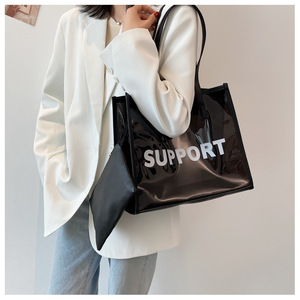 Professional Manufacturers Multi-specification Transparent PVC <b>Handbag</b> for Shopping Beach Packaging Bags - Product Image 4