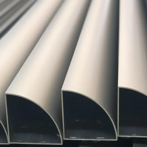 Tubo de aluminio Precios Tubo de aluminio de forma triangular Tubo extruido - Product Image 5