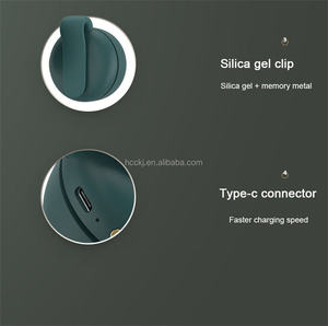 New Arrival Portable 900mah <b>Usb</b> <b>Mini</b> <b>Fan</b> Bladeless Whirlwind Design with Custom Logo Wearable Silent Cooling for Car Outdoor Use - Product Image 3