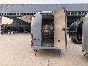 Camion de restauration mobile de style nouveau en acier inoxydable épaissi pour le petit-déjeuner en camping, la vente de crème glacée, le marché nocturne et les barbecues - Product Image 3