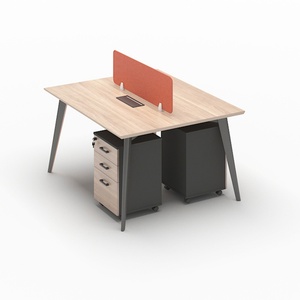 Paneles de Cubículo para Oficina de Fábrica China en Venta, Escritorio de Estación de Trabajo para 4 Personas - Product Image 6