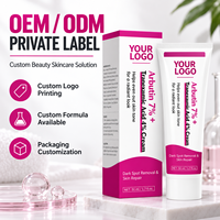 Crème OEM/ODM 7% Arbutine + 4% Acide Tranexamique 50ml Emballage Neutre pour Femmes Usage Diurne Réduction des Taches Brunes & Réparation de la Peau