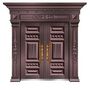 Porte de sécurité en acier inoxydable, style traditionnel, pour villa, extérieur, anti-effraction, ouverture latérale - Product Image 4