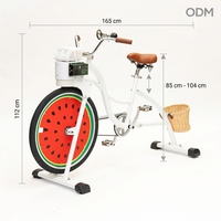 Bicicleta de Equilibrio EXI con Generador de Energía, Chopper, Monociclo, Máquina de Burbujas, Aleación de Aluminio, Fácil de Conducir, Bicicleta para Adultos, Grande, para Exteriores