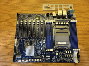 MU72-SU0 (rev.1.x/2.x) เมนบอร์ดเซิร์ฟเวอร์อินเทล C621A ชิปเซ็ต 3rd Gen W-3300 DDR4 ตกแต่งใหม่ผ่านการทดสอบก่อนจัดส่ง - Product Image 5