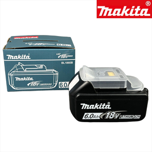 Batería de Iones de Litio <span class=keywords><strong>Makita</strong></span> <span class=keywords><strong>BL1860B</strong></span> de 18 Voltios y 6 Ah Directo de Fábrica con Caja de Color Compatible con la Serie LXT para Taladro Eléctrico - Product Image 4