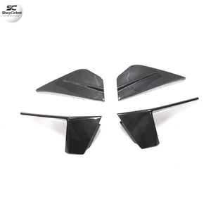 Aérations de pare-chocs avant en fibre de carbone pour <span class=keywords><strong>Ford</strong></span> <span class=keywords><strong>Mustang</strong></span> <span class=keywords><strong>GT</strong></span> <span class=keywords><strong>V8</strong></span> <span class=keywords><strong>2018</strong></span> 2019 - Product Image 5