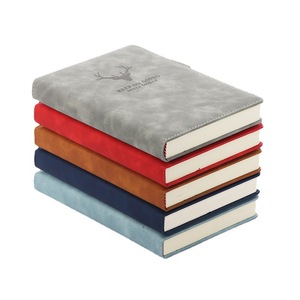 High Quality 100% Recycled Pu Leather with Metal Button Agenda 2025100% Recycled Pu Leatherhigh Quality - Product Image 3