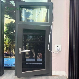 Fenêtre d'isolation thermique de style européen et américain, en aluminium trempé, pare-balles - Product Image 2