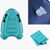 Mini chaise flottante gonflable pliable avec poignée pour la plage, la piscine, le rafting et les sports nautiques