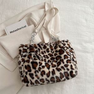 Wholesale Leopard Print Tote Women's Autumn Designer Casual Shoulder Shopping <b>Bag</b> Large Capacity Handbag - Product Image 3