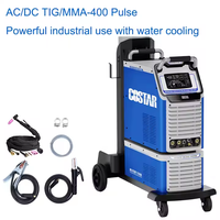 Nouvelle soudeuse TIG à impulsions AC/DC refroidie par eau 400A avec moteur DC pour le soudage de l'aluminium