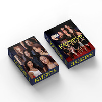 55 pièces/ensemble Kpop KATSEYE Cartes Lomo Sexy et Tendance Sophia Yoonchae Lara Megan Photocartes de Selfie Cartes Postales Ins Cadeau de Collection pour Fans