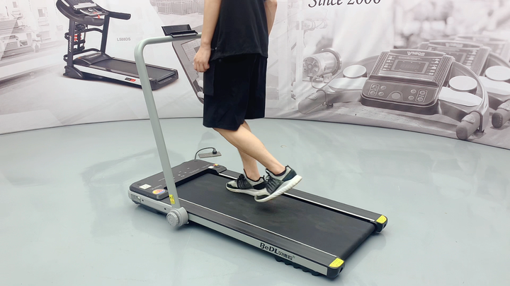 Lijiujia Electric Folding Flat Home Use Motorized Mini Walking  Machine Treadmill for Home
