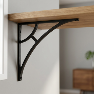 Industrial Modern Metal Wall Support Corbel <b>Shelf</b> <b>Bracket</b> for Living Room Home Decor - Product Image 3