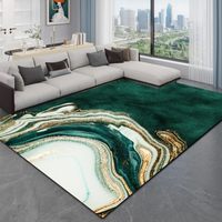 Polyester Crystal Velvet Carpet Living Room Rug Stain-Resistant Easy-to-Care-For Non-Slip Foot Mat New High-End Large-Area Rug