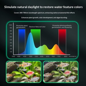 Lumière LED pour <span class=keywords><strong>aquarium</strong></span> avec contrôleur, lumière pour <span class=keywords><strong>aquarium</strong></span> à spectre complet pour <span class=keywords><strong>eau</strong></span> <span class=keywords><strong>douce</strong></span> - Product Image 5