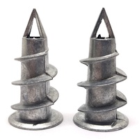 Ancre de vitesse en Nylon, alliage de Zinc, pour plaques de plâtre à vis No.6 ou No.8, perçage automatique de cloisons sèches