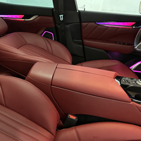 Lumière ambiante LED 64 couleurs pour Ghibli Levante Quattroporte OLIVER, éclairage dynamique intérieur, éclairage d'ambiance en cristal