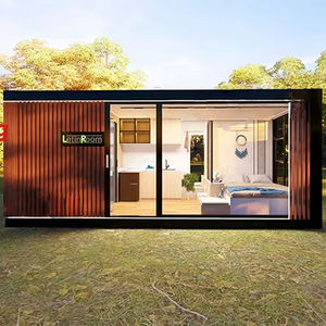 Container Abitativo in Acciaio da 40 Piedi Più Popolare, Certificato CE, Design Moderno per <span class=keywords><strong>Casa</strong></span>, Ufficio, Hotel, Villa, Centro Commerciale - Product Image 1