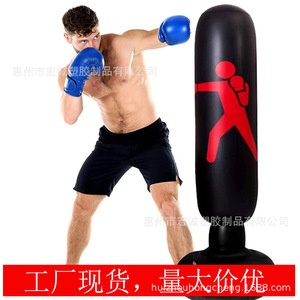 Inflatable Punching Bag 1.6M Free Standing PVC Kids Boxing Post For Fitness And Combat Training - Product Image 2