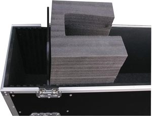 Nhôm chuyến bay đường trường hợp TV, màn hình Road trường hợp, chuyến bay Zone phổ trường hợp <span class=keywords><strong>50</strong></span> "<span class=keywords><strong>Plasma</strong></span>/LCD ATA trường hợp W/bánh - Product Image 2