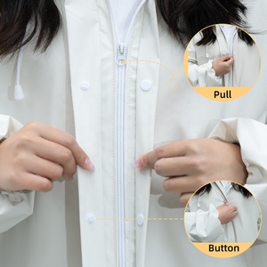 <span class=keywords><strong>Imperméable</strong></span> simple en plastique EVA épais pour femmes, coupe-vent, respirant, pour adultes, randonnée, pêche, camping - Product Image 4