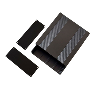 OEM nhôm không thấm nước bao vây cho PCB, đen anodized CNC Trường hợp với Giao hàng nhanh - Product Image 4