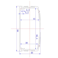 Boîtier d'amplificateur en aluminium, boîte de jonction, boîte à piles, boîtier étanche IP55, utilisation en extérieur, taille et couleur personnalisables