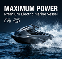 Jet ski électrique léger à moteur brushless puissant haute tension, faible MOQ, embarcation individuelle