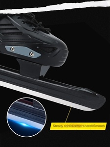 Pattini da velocità invernali YQ con suola in PVC, regolabili <span class=keywords><strong>per</strong></span> <span class=keywords><strong>adulti</strong></span> e bambini, <span class=keywords><strong>per</strong></span> <span class=keywords><strong>principianti</strong></span>, in rete ispessita, universali <span class=keywords><strong>per</strong></span> competizioni - Product Image 4