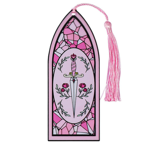 Signets en acrylique baroque personnalisés |   Rose <span class=keywords><strong>Soleil</strong></span> et Lune Violet |   Marque-pages pour les amoureux des livres - Product Image 4