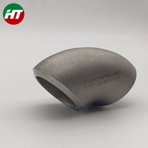 4 Acier inoxydable 45 degrés SS 316 S31600 Mss Sp43 Stub End Steel Elbow A403 Wp316 Sanitary Butt Weld Fittings - Product Image 5