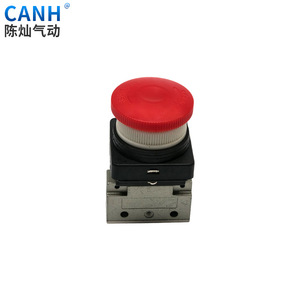 วาล์วควบคุมลมแบบกดปุ่มเห็ด 2 ตำแหน่ง 3 ทาง ขนาด 8 มม. รุ่น VM130 ยี่ห้อ Canh Mechanical Valve - Product Image 3