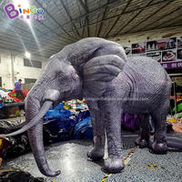 Mascotte gonflable personnalisée, modèle animal, accessoires de scène, publicité, éléphant gonflable géant pour spectacle sur scène